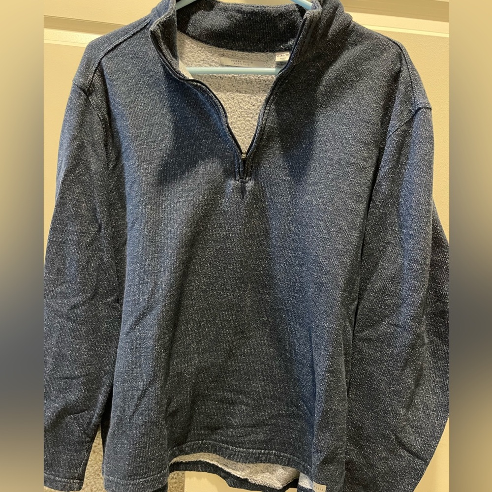 PERRY ELLIS quarter zip